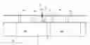 Fig. 01 - Positioning plate for foundation anchor bolt