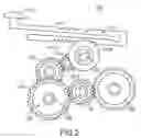 Fig. 03 - Speed changing transmission mechanism of sheet laminating apparatus