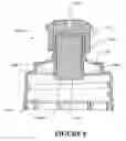 Fig. 09 - Sipper cap with a reciprocally movable
 nozzle