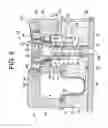 Fig. 09 - Dispenser with variable-volume storage chamber, one-way valve, and manually-depressible actuator
