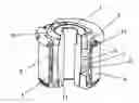 Fig. 01 - Hydraulically damping elastomeric bushing