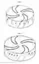 Fig. 09 - Piezoelectric transformer with pinwheel type electrode