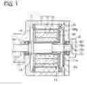 Fig. 02 - Motor structure with planar coil type rotation detector