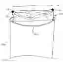 Fig. 01 - Reduced opening elastic drawstring bag