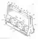 Fig. 01 - BARRIER DEVICE WITH SIDE WALL REINFORCEMENTS AND CONNECTION TO CRASH CUSHION