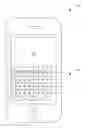 Fig. 01 - Virtual keyboard with visually enhanced keys