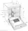 Fig. 01 - Dishwasher having dedicated sprayer for silverware basket