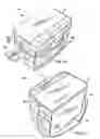 Fig. 22 - Container with cover and closure member