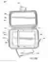 Fig. 41 - Container with cover and closure member