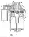 Fig. 02 - Device for converting a pivoting movement of a pinion into a translational movement of a slide, and valve comprising such a device