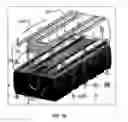 Fig. 09 - Transportable electrical energy storage system including enclosure with charging and output circuitry containing interconnectable cells