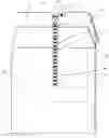 Fig. 01 - Fluid level indicator strip