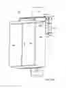 Fig. 33 - Fiber distribution hubs with swing frame chassis