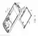 Fig. 04 - BATTERY COVER ASSEMBLY FOR PORTABLE ELECTRONIC DEVICE