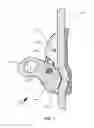 Fig. 02 - Ascender device with cam for belaying on a fixed rope