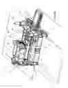 Fig. 04 - Strike-off beam and spreader plow assembly for placer/spreader
