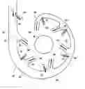 Fig. 01 - Pelton hydraulic machine including means for injecting a flow drawn from a main flow