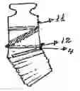 Fig. 01 - System of compensatory slanted copings, converters and extenders and abutments of universal coupling over osseointegrated implants