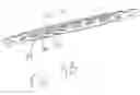 Fig. 11 - Clavicle plate and screws