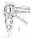 Fig. 09 - Surgical stapling instrument with a geared return mechanism