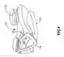 Fig. 07 - Lock release latch assembly for a collapsible chair having a fold-down back