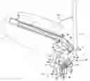 Fig. 01 - Pivoting headrest with cable operated release catch