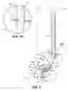 Fig. 04 - Pivoting headrest with cable operated release catch