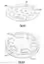 Fig. 57 - Optical tape embossing drum and optical tape embossing drum shim
