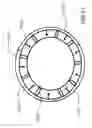Fig. 64 - Optical tape embossing drum and optical tape embossing drum shim
