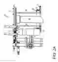 Fig. 05 - Accelerator feed arrangement configured to accelerate blow-molded pet beverage bottles from a linear conveyor to a rotary pet bottle sterilizing machine and minimize misalignment and jamming of blow-molded pet beverage bottles during transport from a linear conveyor to a rotary pet bottle sterilizing machine