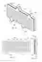 Fig. 10 - Electrode plate multi-end sides to single end side current collector of an electricity storage/discharge device