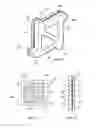 Fig. 13 - Electrode plate multi-end sides to single end side current collector of an electricity storage/discharge device