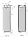 Fig. 02 - Battery cell with a partial dielectric barrier for improved battery pack mechanical and thermal performance