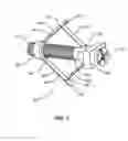 Fig. 04 - Intervertebral implant with fixation mechanism