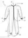 Fig. 01 - Mortuary undergarment with drainage system
