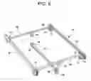 Fig. 06 - T-shaped side rails for bed frame