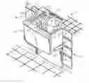 Fig. 01 - Wash/rinse system for a drawer-type dishwasher
