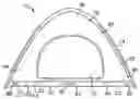 Fig. 01 - Tent with fold indicators