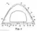 Fig. 02 - Tent with fold indicators