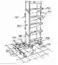 Fig. 01 - Shelving section pivotable between a display and a refill position