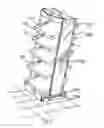 Fig. 02 - Shelving section pivotable between a display and a refill position