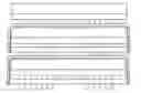 Fig. 01 - Stacked ball grid array package module utilizing one or more interposer layers