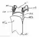 Fig. 01 - Apparatus for attaching climbing skins