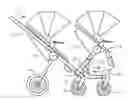 Fig. 01 - Seat attachment for a stroller