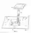 Fig. 06 - Display screen mounting device and method