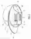 Fig. 03 - Illuminated cap having optical fiber strand and removable pouch