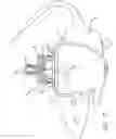 Fig. 08 - Harness Interface Conduit, Tether Line, and Swivel for Use in Animals