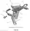 Fig. 33 - Method and apparatus for performing an open wedge, high tibial osteotomy