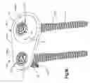 Fig. 37 - Anchor-in-anchor system for use in bone fixation