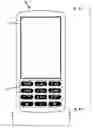 Fig. 01 - SYSTEM AND METHOD FOR MODIFYING A PLURALITY OF KEY INPUT REGIONS BASED ON DETECTED TILT AND/OR RATE OF TILT OF AN ELECTRONIC DEVICE